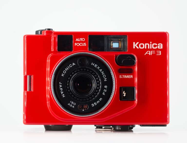 Konishiroku Konica AF 3 hellrot