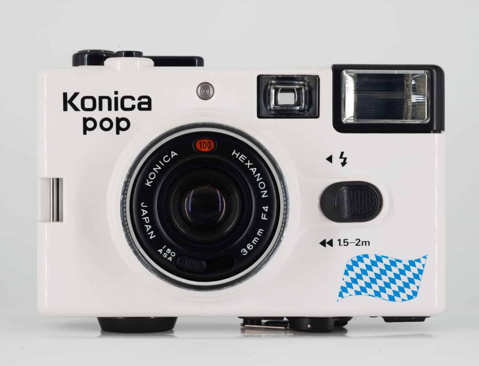 Konica Pop 1982 weiss Bayern