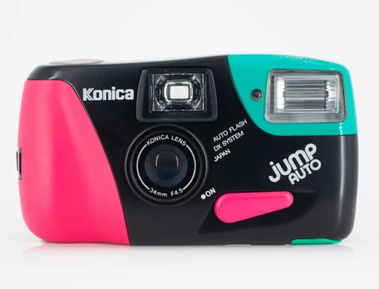 Konica Jump Auto Schwarz-Bunt