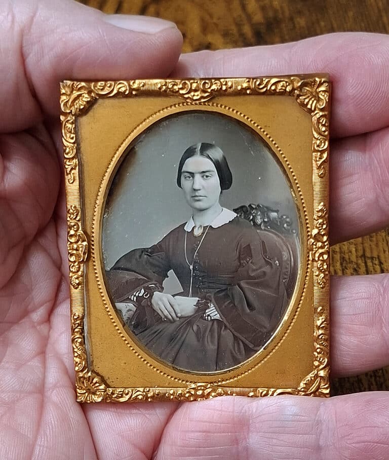 Album mit Daguerreotypie