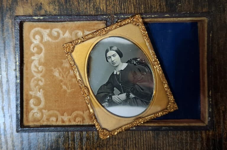 Album mit Daguerreotypie