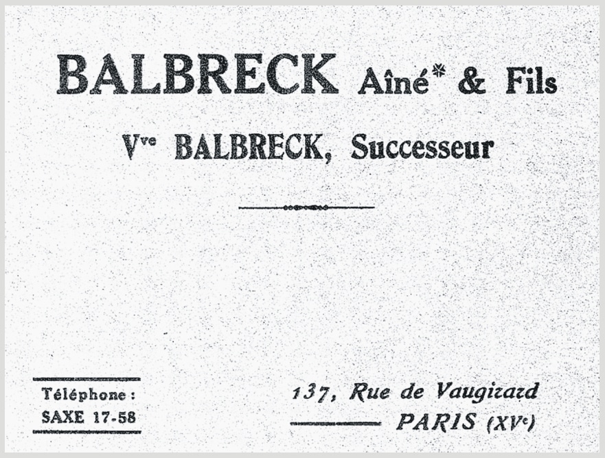 Balbreck Paris